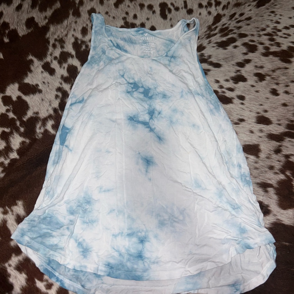 American Eagle super soft tie- dye super soft tank top.
